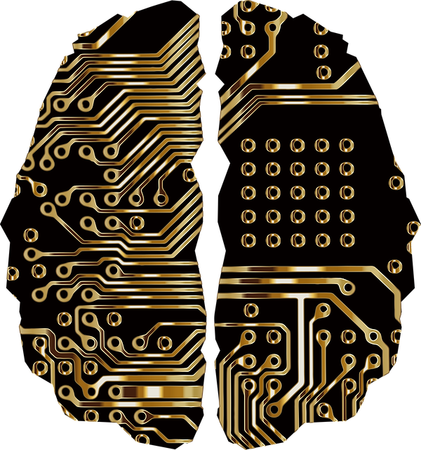 Gold circuit brain