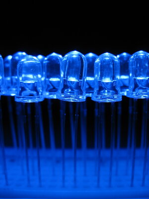 Blue Light-Emitting Diodes