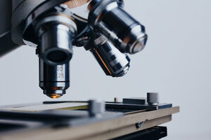 Close-up of Microscope