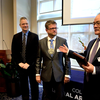 Mark Hauber  investiture ceremony
