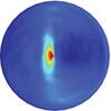MRI image of egocentric spatial imaging