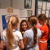 Having Fun at a Booth