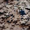 Pile of Jigsaw Puzzle Pieces
